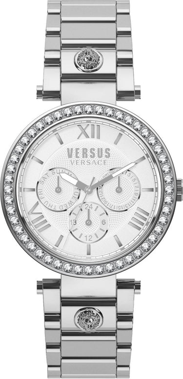 Versus by Versace Damen Armbanduhr Camden Market 38 mm Armband Edelstahl VSPCA4021